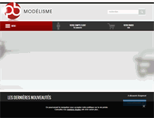 Tablet Screenshot of pb-modelisme.com